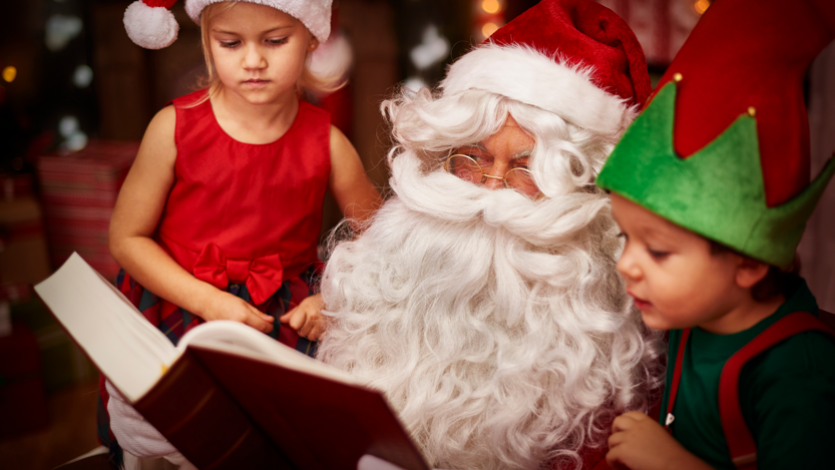 Το βιβλίο των Χριστουγέννων! Τα παιδιά και οι γονείς συνεργάζονται